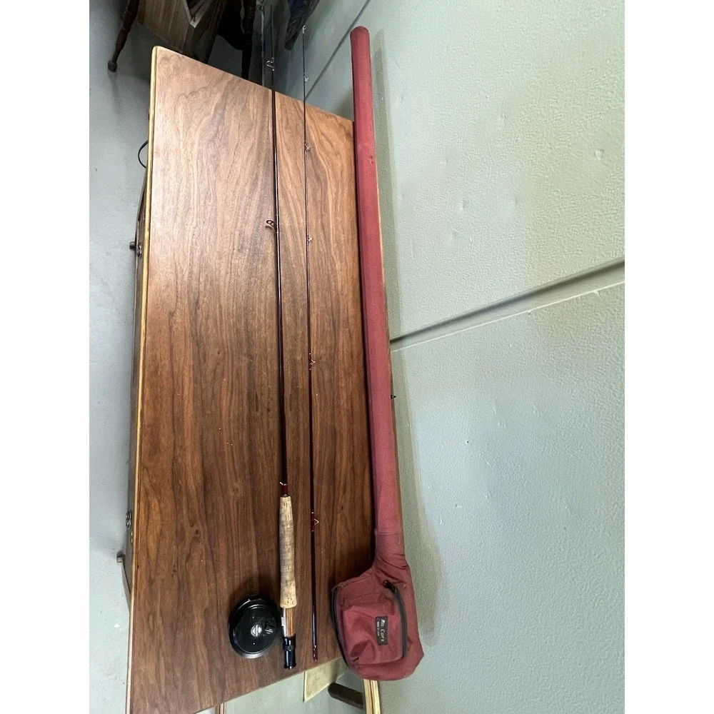 Vintage Pro Angler Tournament Pro Graphite Fly Fishing Rod With Cortland Crown 2